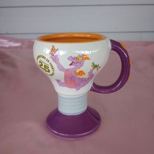 Disney Figment Cup Mug 25th Anniversary 2018 Flower and Garden Lightbulb
